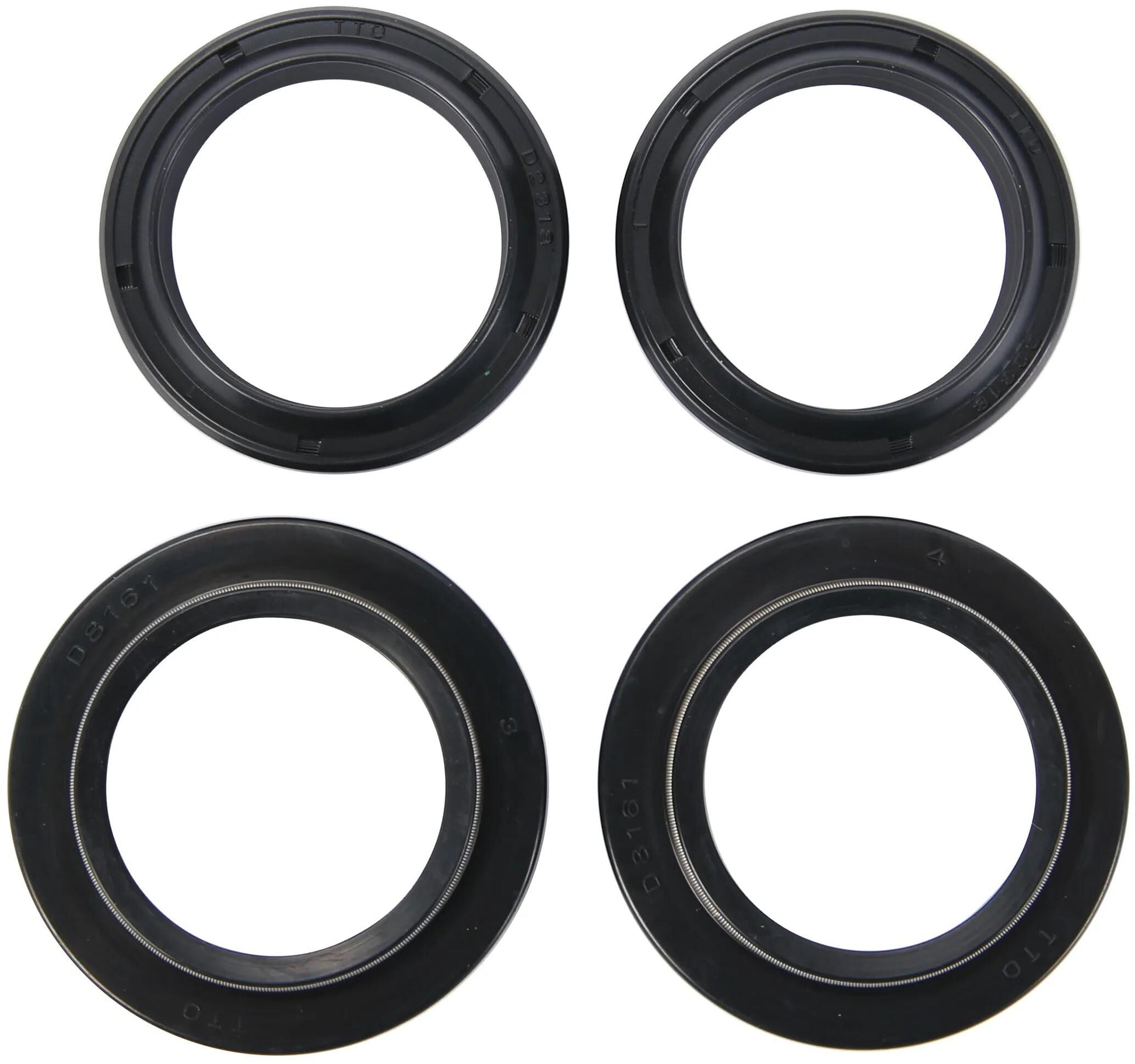 All balls racing voorvork keerring set fork seal set abr 56-127 incl. dust cap