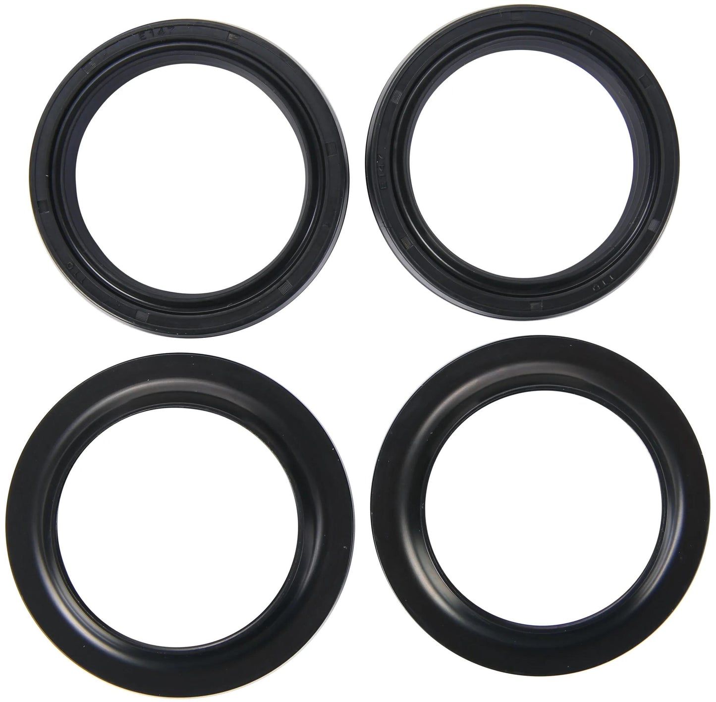 All balls racing voorvork keerring set fork seal set abr 56-165 incl. dust cap
