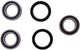 All balls racing wiellagerset wheel bearing sets 25-125 complete with simmerrings