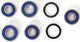 All balls racing wiellagerset wheel bearing sets 25-150 complete with simmerrings