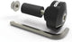 Plug del manubrio di Oxford 1 Black 22 mm manubrio