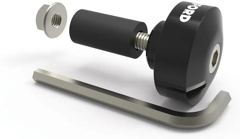 Handlebar Oxford Enchipes 1 Manillar negro de 22 mm