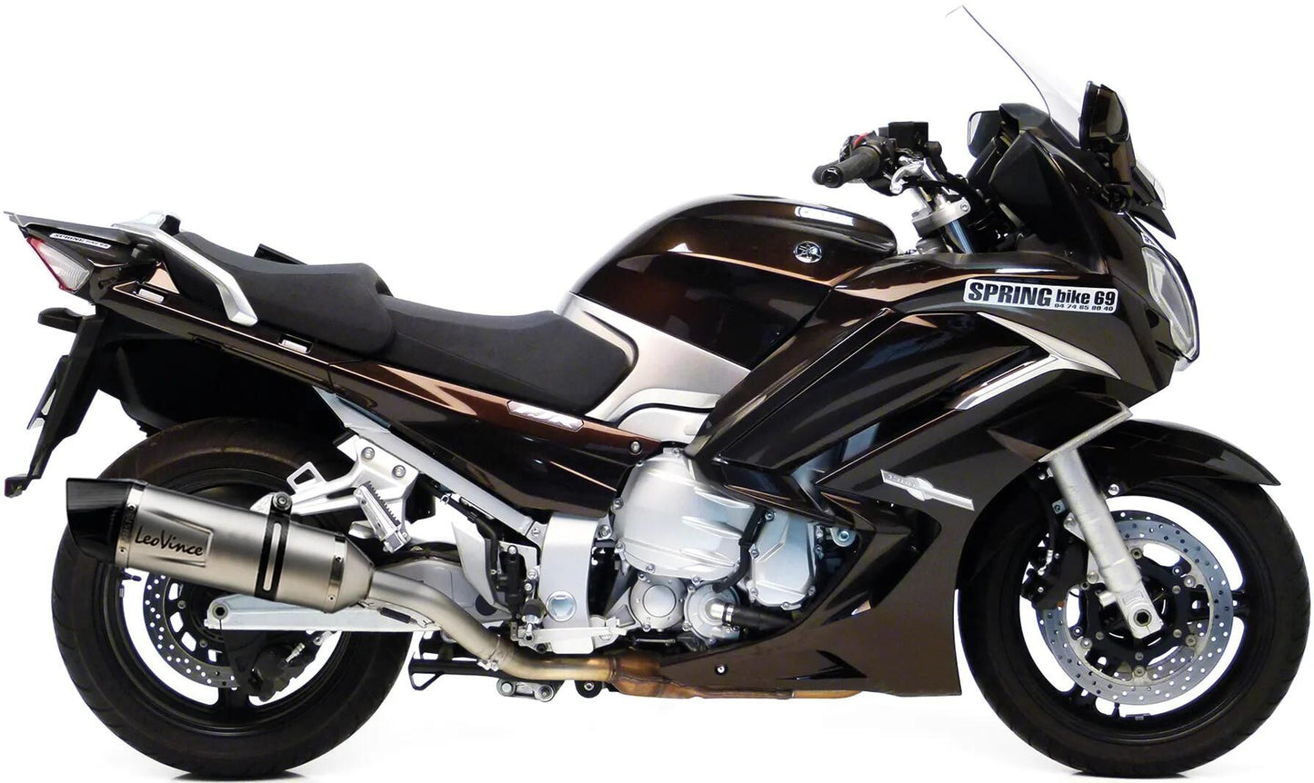 Leovince geluiddemper sbk lv one evo ii schalld leo slipon lv one inox