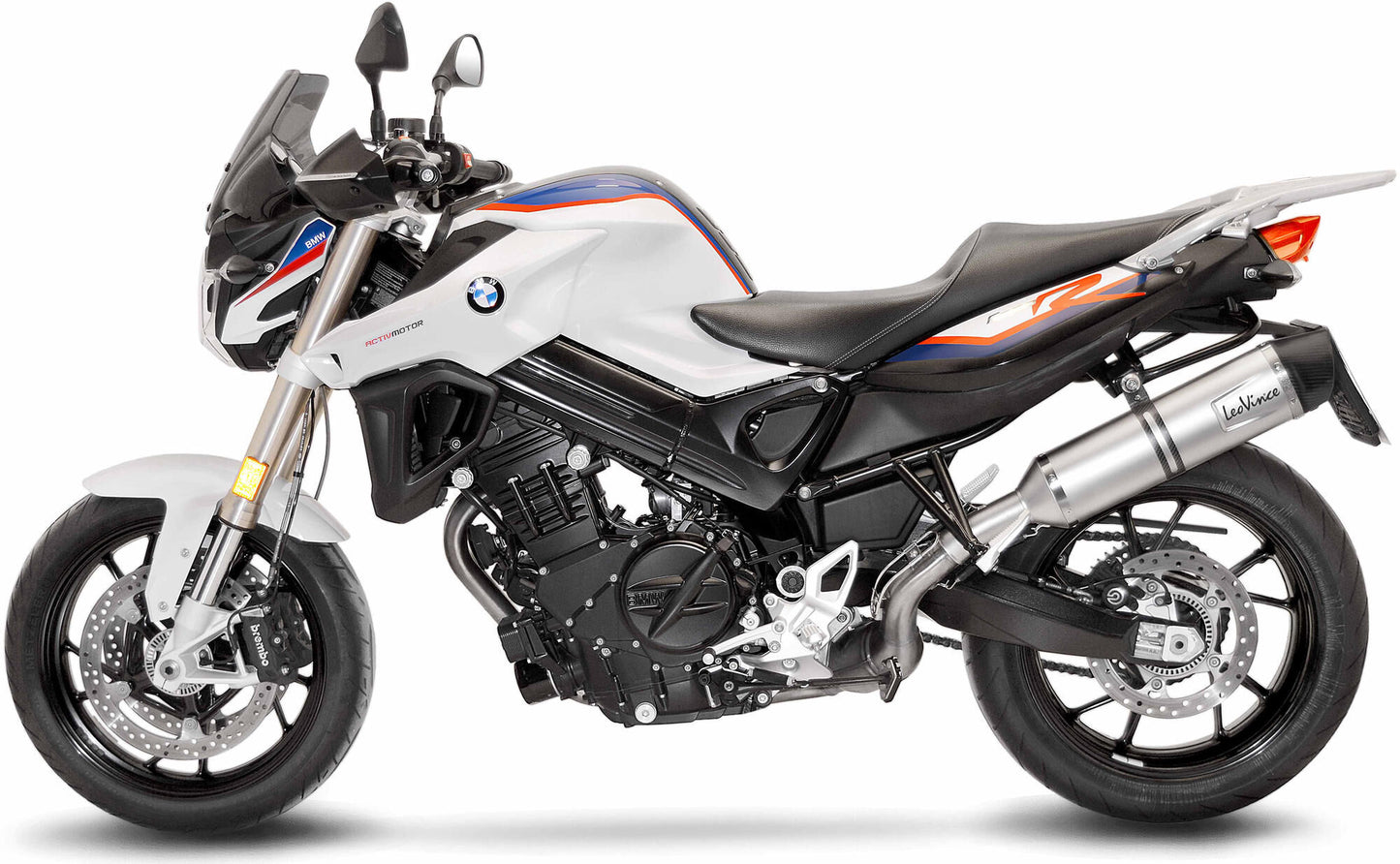 Silenziatore Leovince SBK LV One EVO II Schalld Leo Slipon LV One Inox