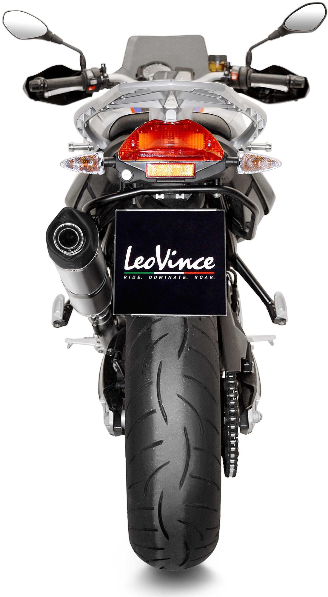 Silenziatore Leovince SBK LV One EVO II Schalld Leo Slipon LV One Inox