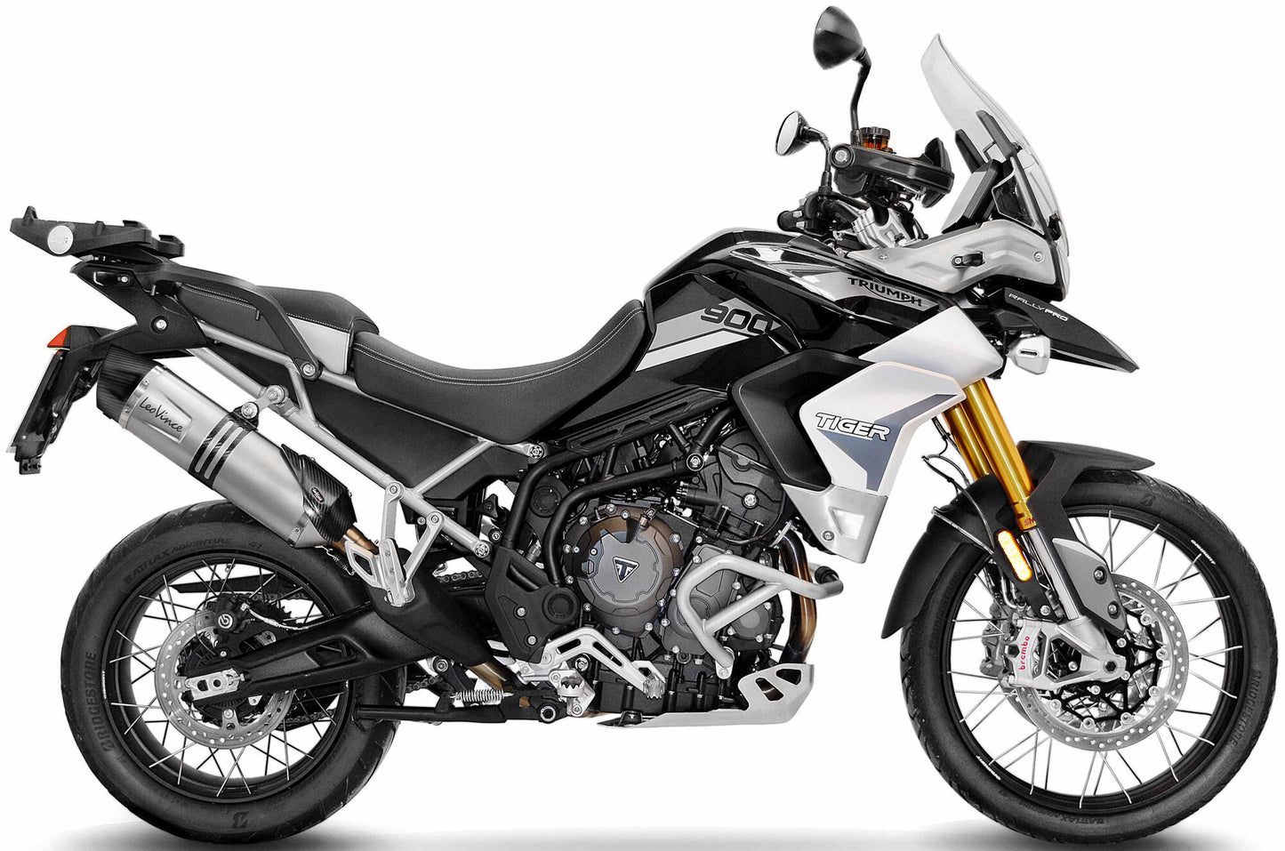 Silenziatore Leovince SBK LV One EVO II Schalld Leo Slipon LV One Inox