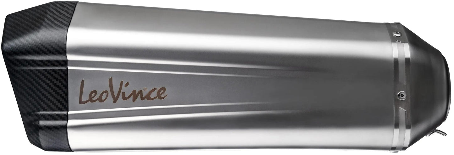 Silenziatore Leovince SBK LV-12 schalld Leo Slipon LV-12 acciaio inox