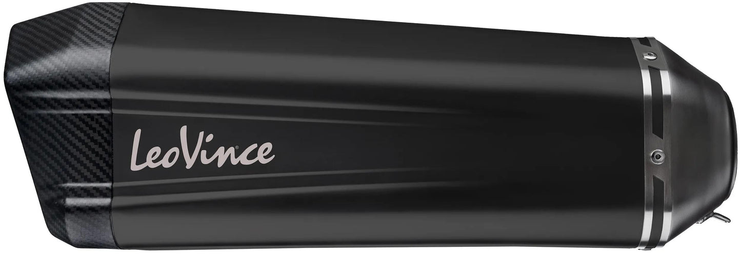Silenciador Leovince SBK LV-12 edición negra Schalld Leo Slipon LV-12 SW