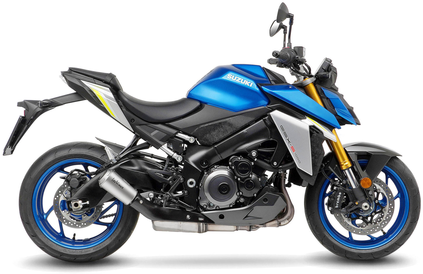 Silenziatore Leovince SBK LV-10 schalld Leo Slipon LV-10 acciaio inox