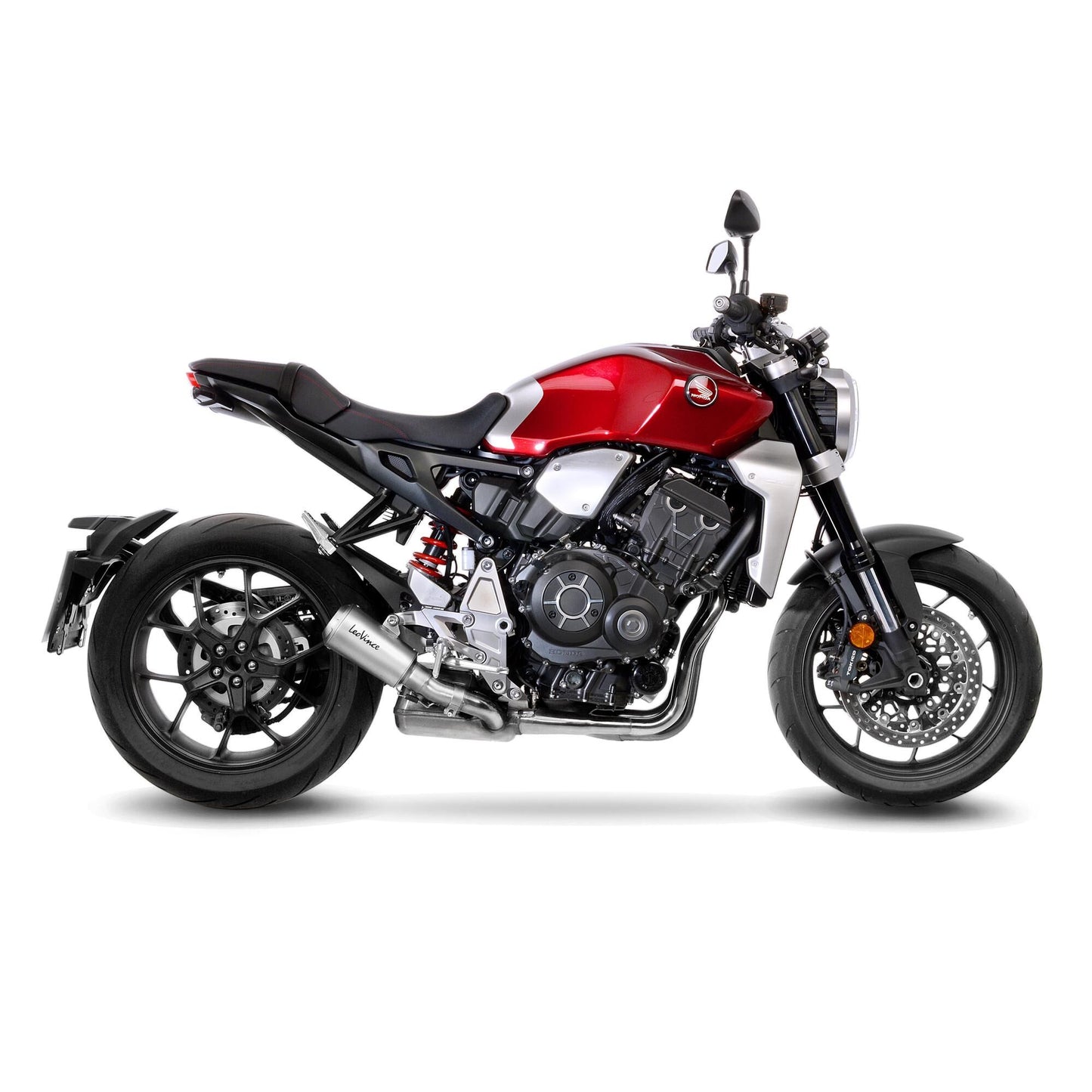 Silenziatore Leovince SBK LV-10 schalld Leo Slipon LV-10 acciaio inox
