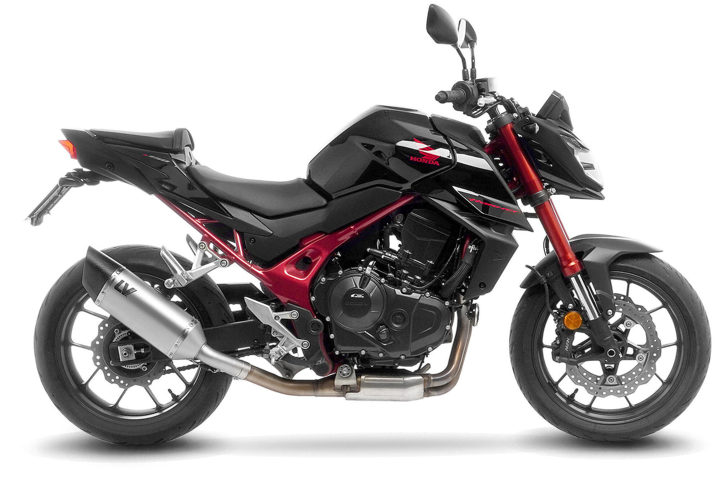 Silenziatore Leovince SBK LV-14 R Schalld Leo Slipon LV-14 R acciaio inox