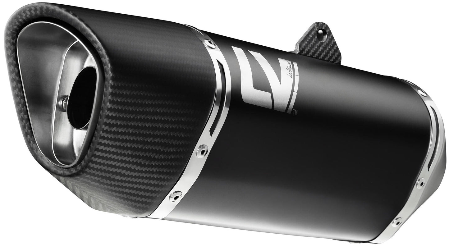 Silenziatore Leovince SBK LV-14 R Black Edition Schalld Leo Slipon LV-14 R SW