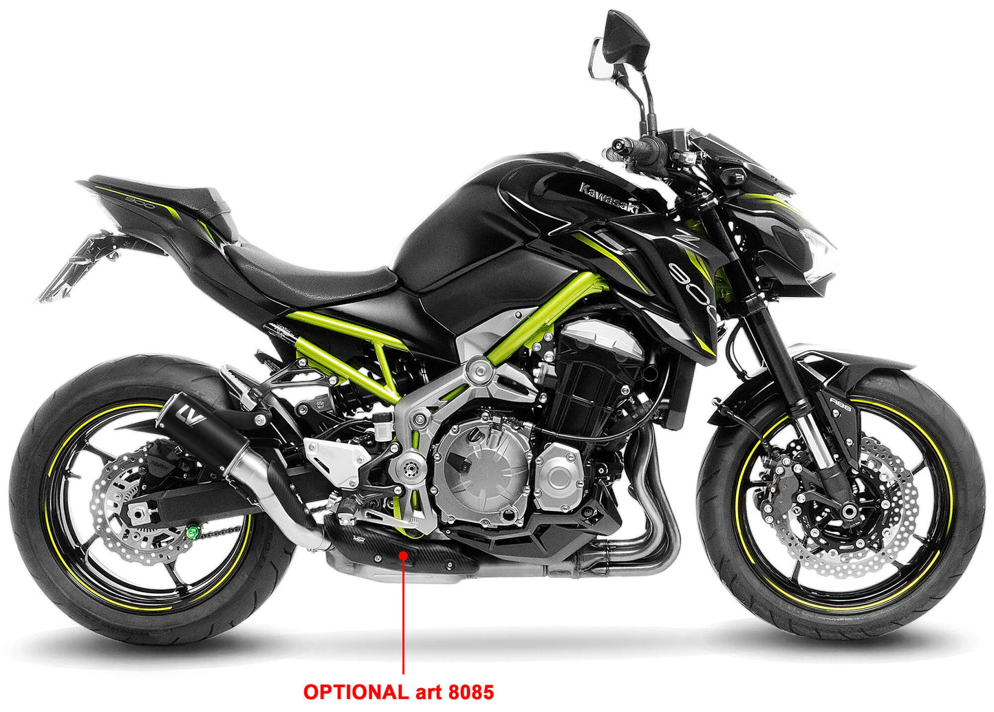 Silenciador leovince sbk lv corsa s black edition schalld leo slipon lv corsa s sw-si