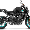 Leovince geluiddemper sbk lv-14 r black edition schalld leo compl lv-14 r sw