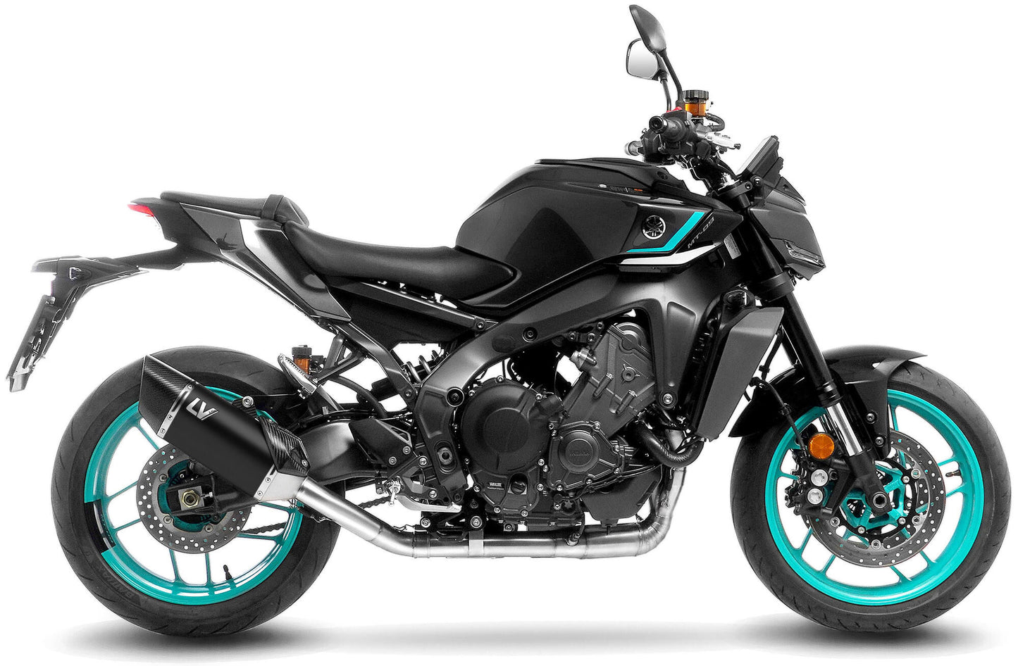Leovince geluiddemper sbk lv-14 r black edition schalld leo compl lv-14 r sw