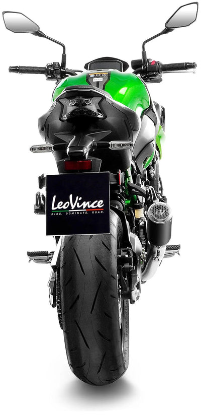 Silenziatore Leovince sbk lv corsa s black edition schalld leo slipon lv corsa s sw-si