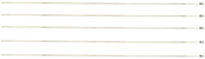 Silent sport kabelbinder stainless steel cable tie 520mm 5st.