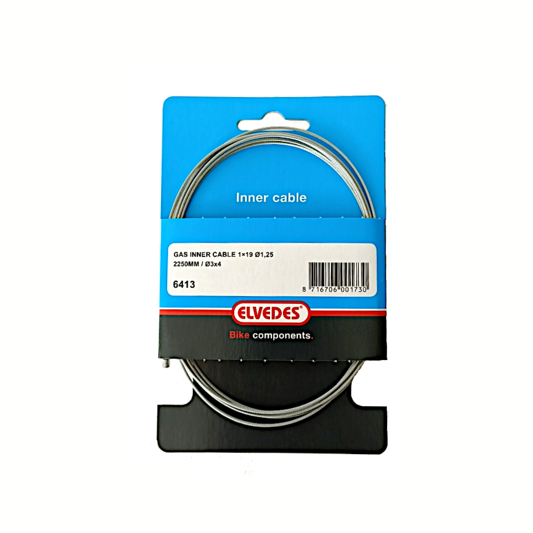 Elvedes Gas-Binnenkabel Universal 2250mm 7.7 Wire V-NIPPLI (su Map)