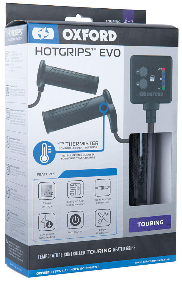 Oxford heizgriffe hotgrips evo heated grips evo t 22+25mm open 5-stage