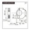 Daytona USB-Slim-Mount-Monte-C SW 18W
