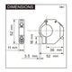 Daytona USB-Slim-Mount-Monte-C SW 18W