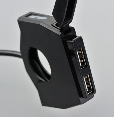 Daytona USB-Slim-Mount 2x Type-A SW 2x 12W