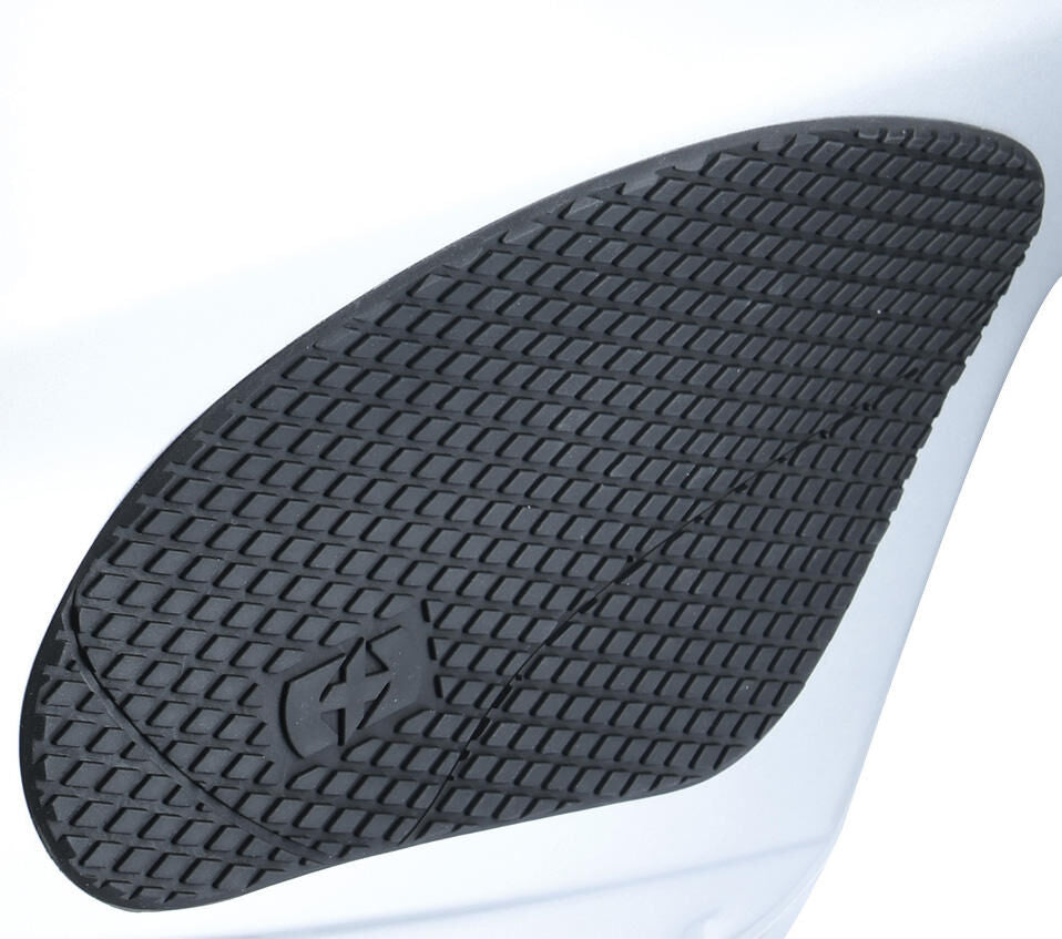 Oxford Tank Pads Silicone Black a un lado