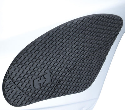 Oxford tankpad gripper tank pads silicone black on the side