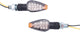 Punte per indicatori di direzione Spec-x LED Indicatori di direzione a LED ti neri, manica corta, coppia
