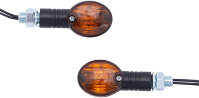 Spec-x turn signal mini-bullet turn signals minib glass toothed, short sleev