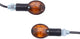 Indicatori di direzione Spec-x Indicatori di direzione mini-bullet minib in vetro dentato, manica corta
