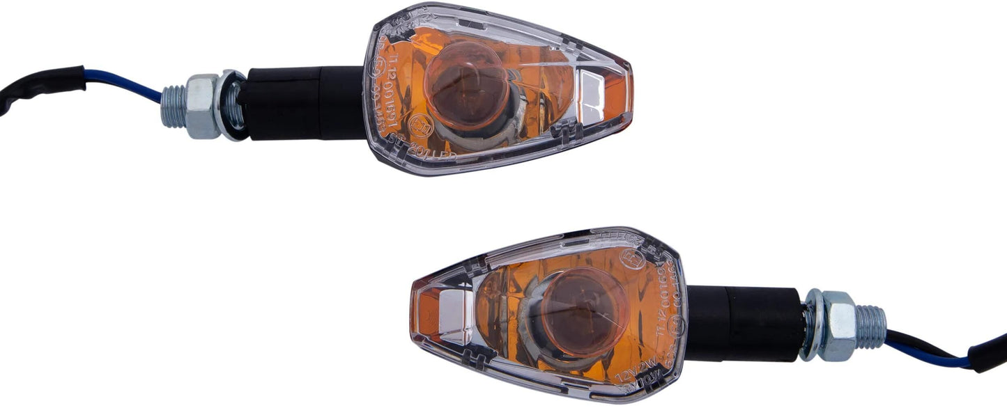 Indicatore di direzione Spec-x Indicatore di direzione Jewel Vetro trasparente, manica corta