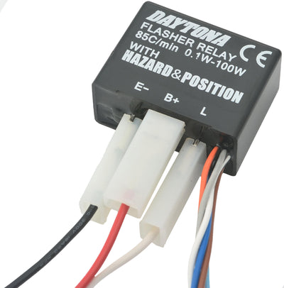 Daytona led-blinkrelais ic turn signal unit 3p 0. led uni