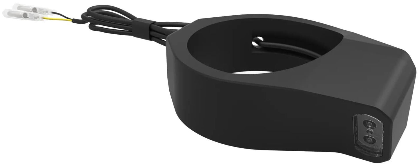 Motoism gabelschellen-led-blinker type three evo fork clamp turn signal mi type three evo 52 53 54