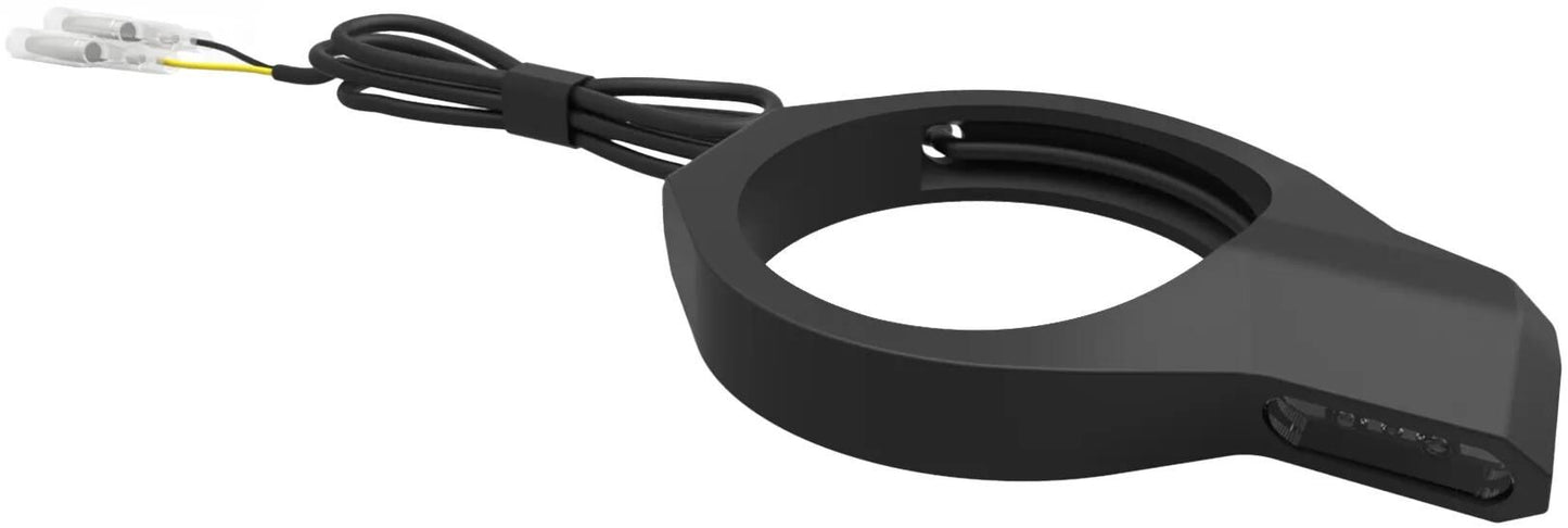 Motoism gabelschellen-led-blinker type four evo fork clamp turn signal mi type four evo 37 38 39mm