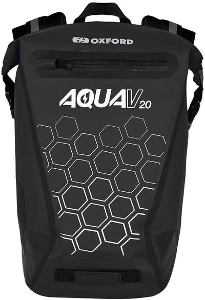 Oxford Backpack Aqua V20 Black 20L