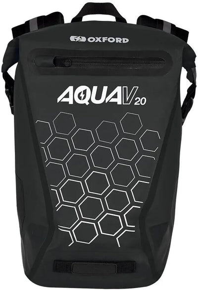 Oxford Backpack Aqua V20 Black 20L