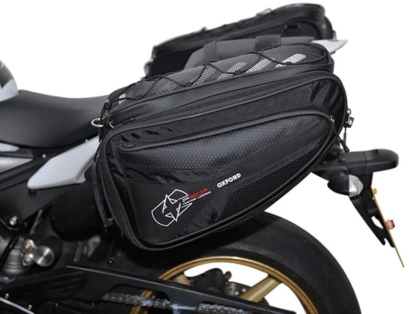 Tasche laterali di Oxford P50R Black 2x25L