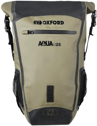 Oxford Backpack Aqua B25 Khaki Black 25L