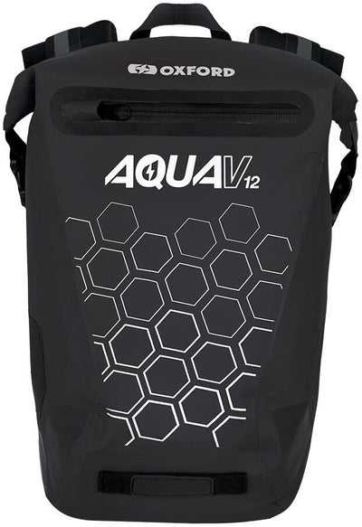Oxford Backpack Aqua V12 Black 12L