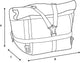 Oxford hecktasche atlas t advanced atlas t-30 advanced tourp. grey sw