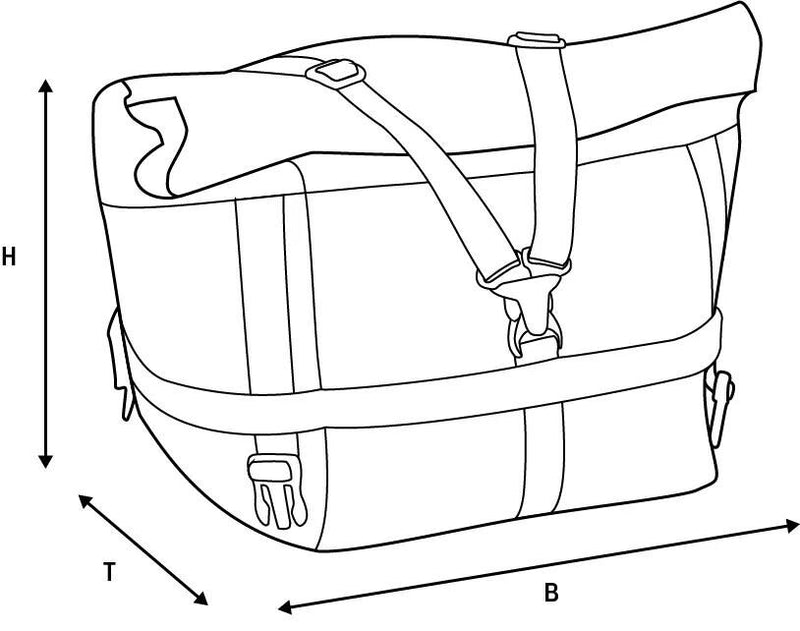 Oxford hecktasche atlas t advanced atlas t-30 advanced tourp. grey sw