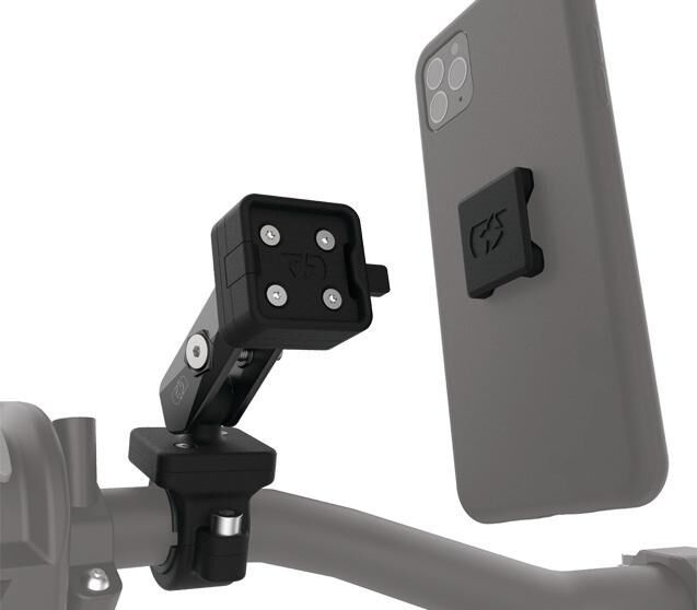 Oxford handyhalter cliqr cell phone holder handlebar bracket w. arm