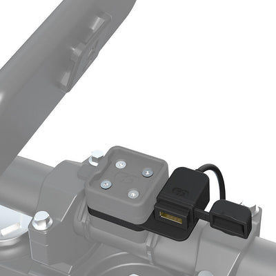 Oxford usb-adapter cliqr usb charg. adapter black