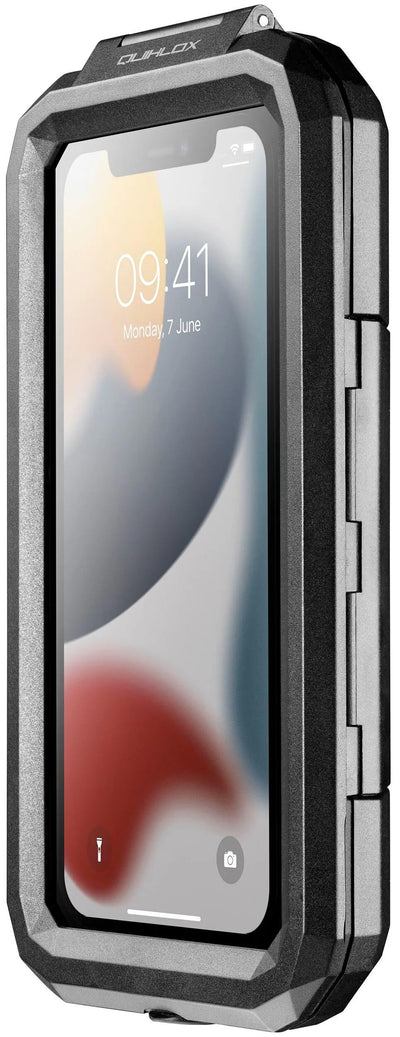 Porta cellulare interphone quiklox. valigetta q-lox universale 6,5 pollici