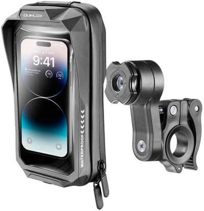 Porta cellulare interphone quiklox con sistema di fissaggio custodia porta cellulare interph quiklox, suola attacco 7