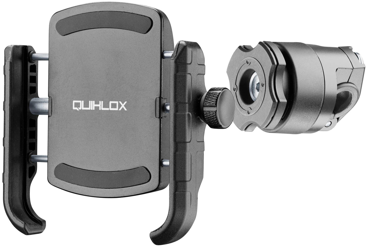 Soporte para teléfono móvil interfono quiklox con sistema de sujeción soporte para teléfono móvil interph quiklox cangrejo, espejo moun