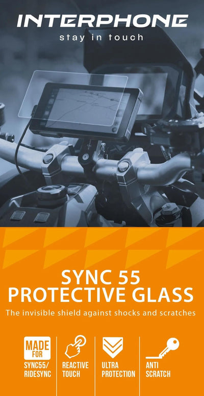 Interphone sync protective glass