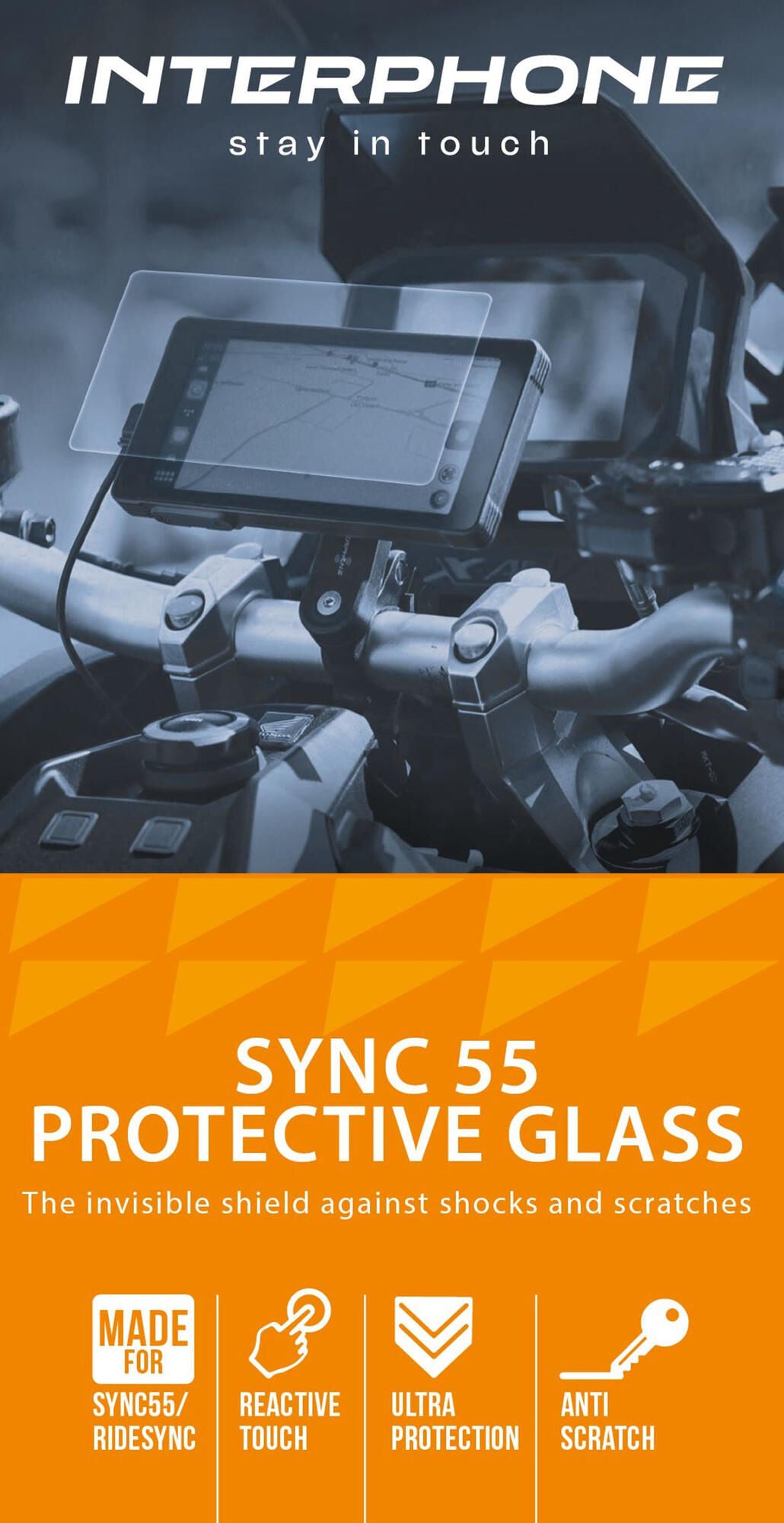 Interphone schutzglas sync protective glass