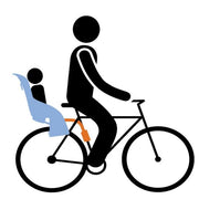 Thule child seat behind Ride Along Lite for frame confirmation light gray - afbeelding 2
